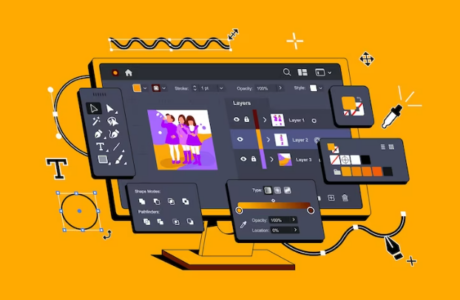 Adobe Photoshop, Illustrator and Graphic Design Bundle Course